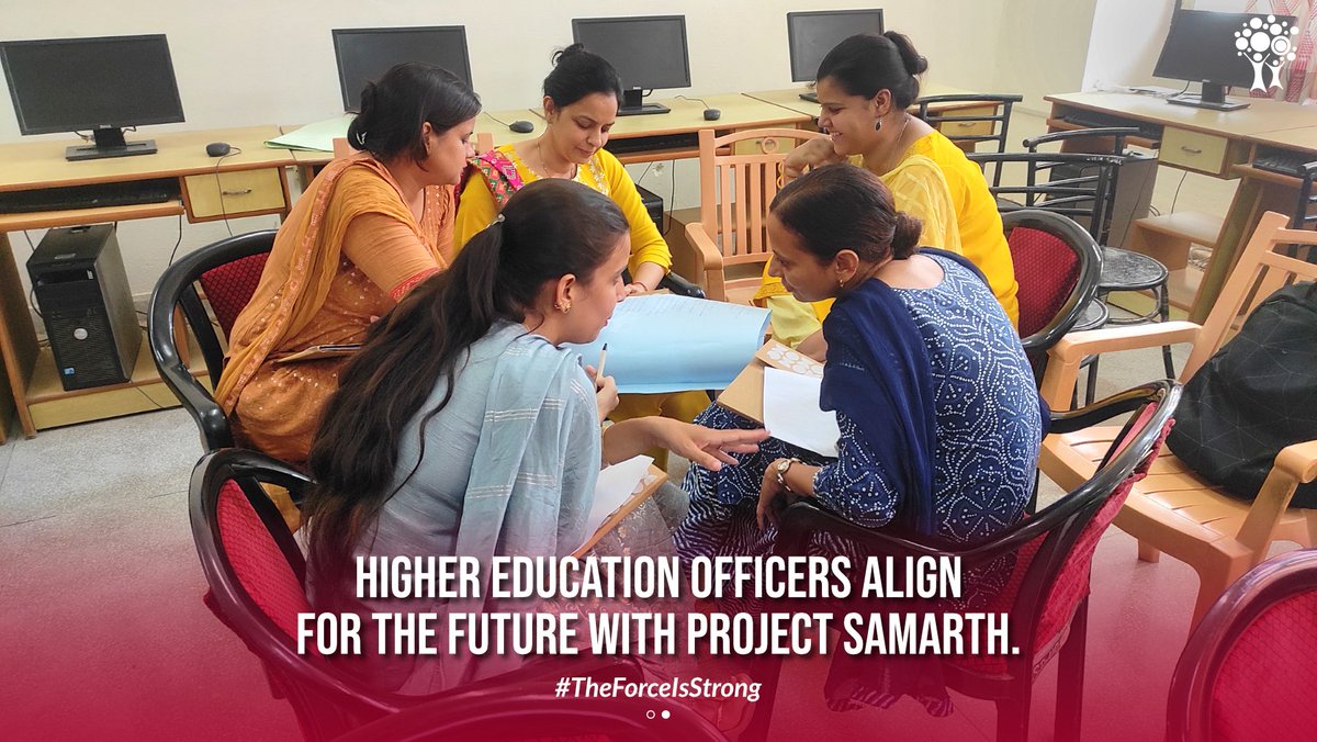 medhaorg's tweet photo. Our latest #orientation call with the District Higher Education Officers or DHEOs under #ProjectSamarth had an uplifting turnout! 🙌 https://t.co/ui6allHD52