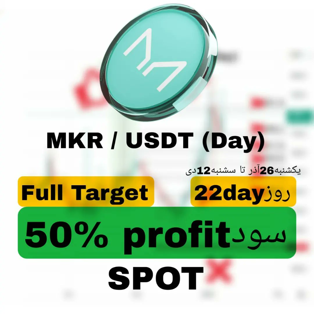 shahineb13's tweet photo. MKR / USDT (Day)
TP1✅💰
TP2✅💰
TP3✅💰
TP4✅💰
TP5✅💰
TP6✅💰37% profit🔥
Max profit 50% 🐋
#MKR #MKRUSDT
#x
#cryptotrading #cryptocurrencies #cryptoinvestor
#CryptoNews
#CryptoIsBetter #cryptonews #btc #btconeshot #btcfirstfeature #btcusd #btcsolo #bullish #forex https://t.co/F4dhndB5b0