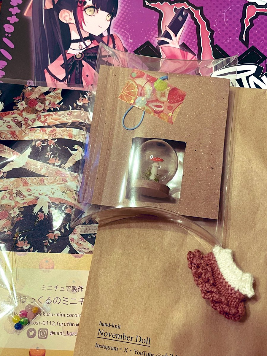 yuki56562's tweet photo. 昨日ブースに遊びに来てくれた方々、ありがとうございました♪
楽しい時間を過ごすことが出来ました😊
可愛いモノもお迎え出来て幸せです。 https://t.co/f5i8MVod8J