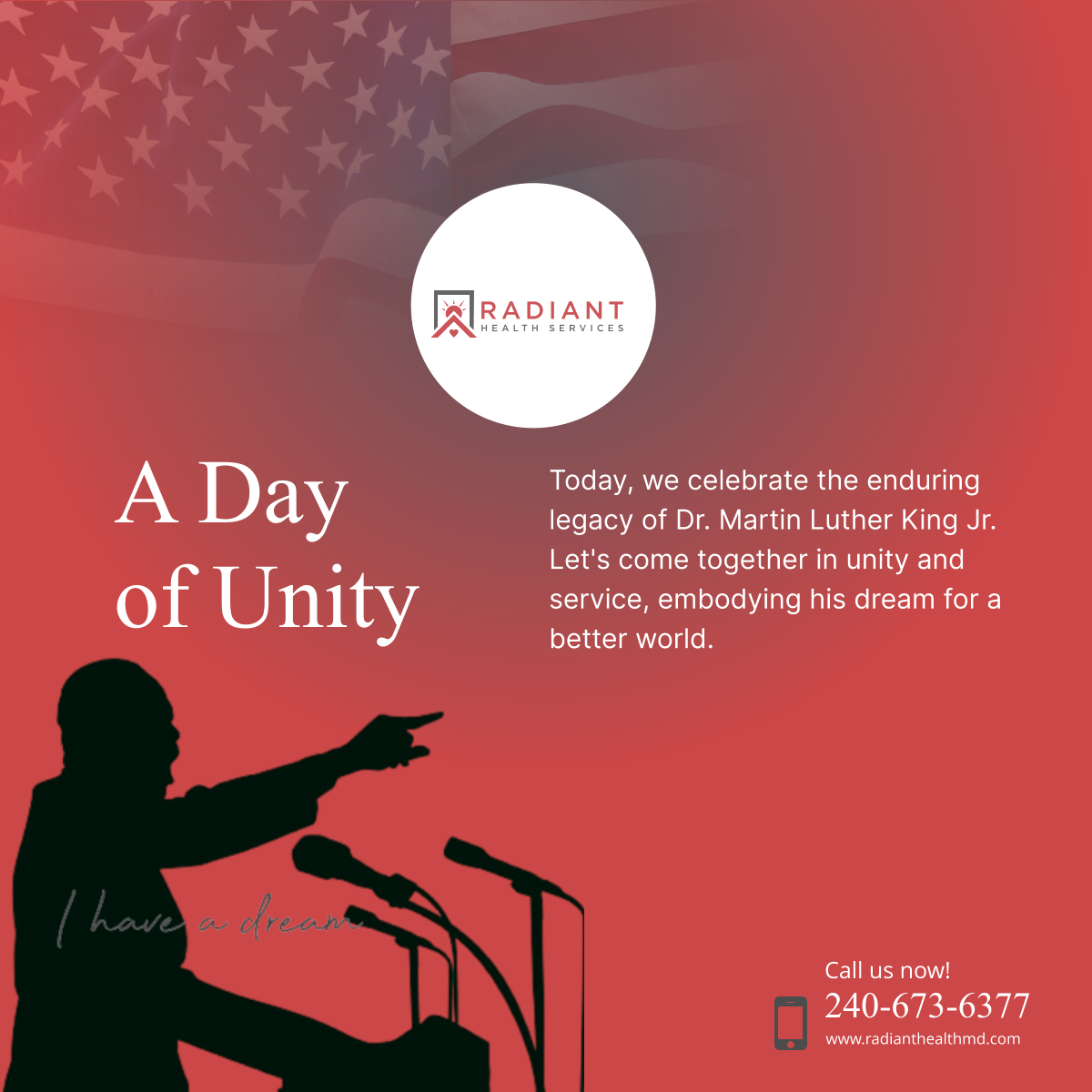 On this day, we celebrate Martin Luther King Jr. Day. In 1963, he inspired many with his vision for a fair and inclusive society with his famous 'I Have a Dream' speech.
 
#MartinLutherKingJr #PositiveChange #HonoringMLK