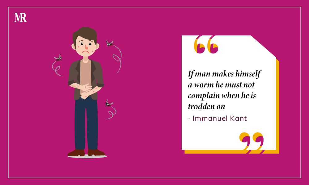 MirrorReview1's tweet photo. “If man makes himself a worm he must not complain when he is trodden on.”
Read Here: https://t.co/xSpDnWkKty
#ImmanuelKantQuotes #Quoteoftheday #motivationalquotes #selfthinking https://t.co/po8mUuiJky