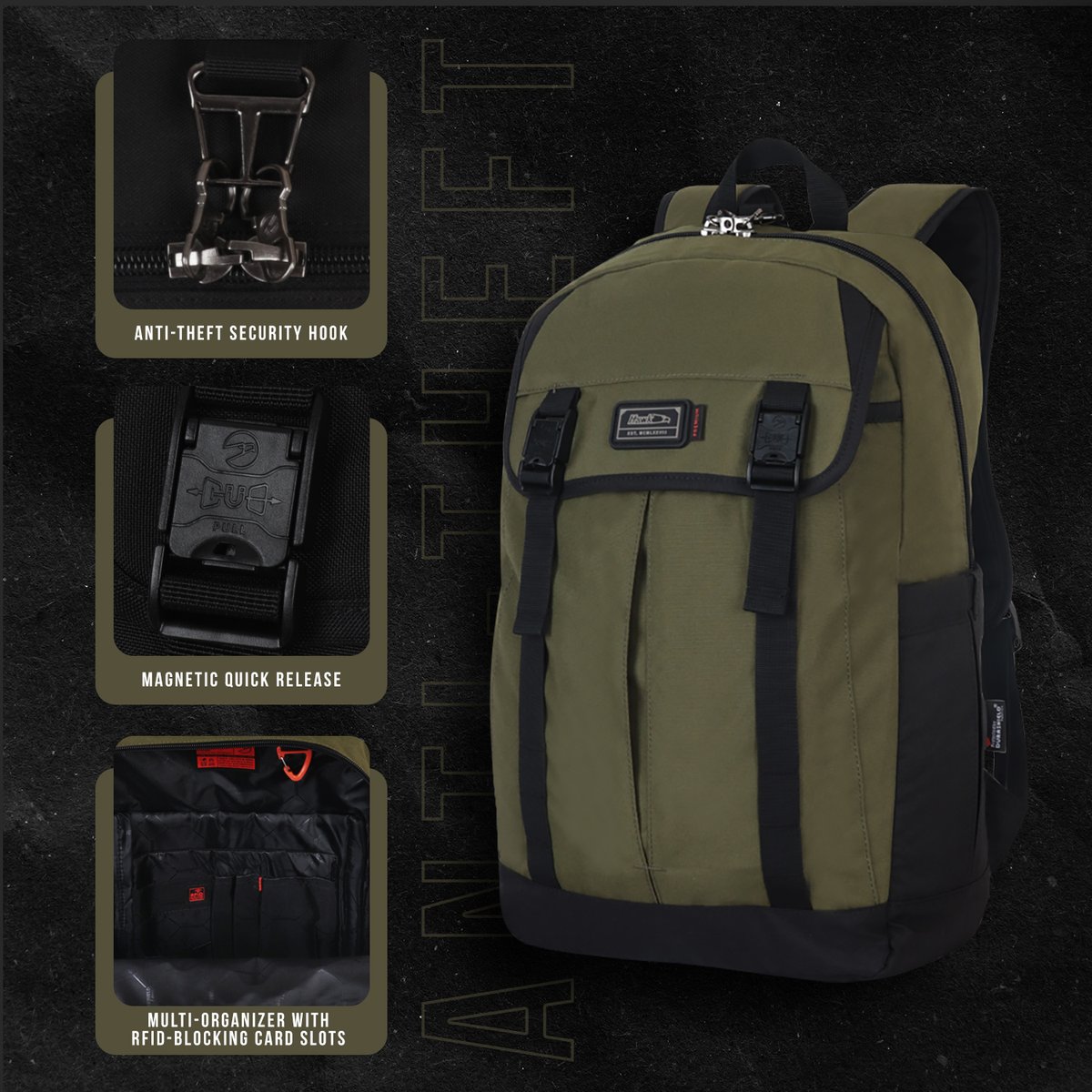 hawkbackpacks's tweet photo. Get hold of these amazing features of Hawk 5796 Premium Lifestyle Backpack.  

Available in-store and online.  

#Hawk #Aheadofthepack #Hawkbag https://t.co/ibr83E5JTO