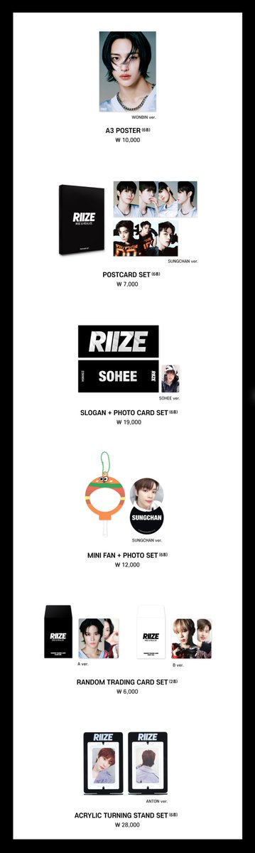 RIIZE_official's tweet photo. [RIIZE UP @ SEOUL]
OFFICIAL MD SALES NOTICE
​
▶ 오프라인 판매 일정​
2024. 1. 12 (금) ~ 소진 시​

▶ 온라인 예약 판매일정
2024. 01. 24 (수) 15:00 (KST) ~ 2024. 01. 30 (화) 23:59 (KST)

SMTOWN &STORE : https://t.co/8UuPsERvqa
JAPAN SMTOWN OFFICIAL ONLINE STORE : https://t.co/S9yvhMPZU5
SM True Store : https://t.co/oPsQHbU7yW
YES24 : https://t.co/o3cKOta90S
YIZHIYU : https://t.co/RY212awOAg
MUSIC & DRAMA : https://t.co/XgZSz2cVQx
WITHMUU : https://t.co/RiFxWDR8NH 
Ktown4u : https://t.co/Tc4t51SCBx

RIIZE 팝업스토어 관련 다양한 소식을
전용 X (@RIIZEUP_POPUP) 계정에서 확인해보세요.

#RIIZE #RIIZEUP #RISEandREALIZE #라이즈 #라이즈업
