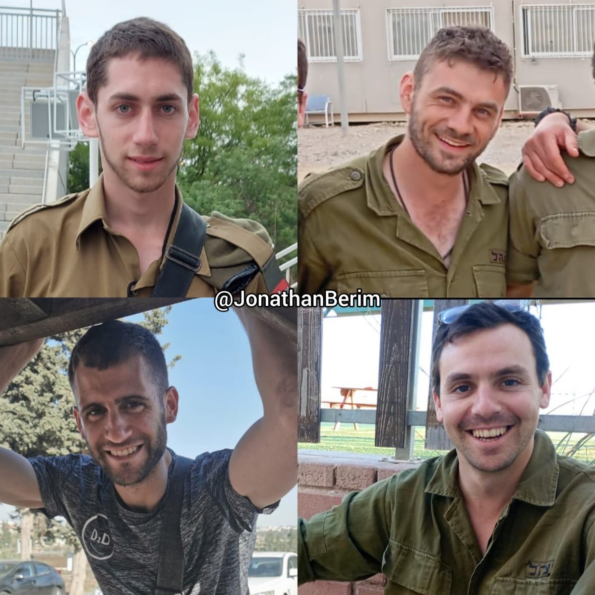 JonathanBerim's tweet photo. HÉROES: cuatro soldados de las FDI cayeron en los combates en Gaza, llegan a 514 las bajas desde el 7/10.
🕯️ Sargento Roi Tal (19), de Kfar Yehoshua, 94.º Batallón de la Brigada Kafir, en el sur de la Franja
🕯️ Sargento mayor (res.) David Schwartz (26), de Elazar, del 8219º Batallón de Ingenieros, en el sur de la Franja
🕯️ Sargento mayor (res.) Yakir Hexter (26), de Jerusalem, del 8219º Batallón de Ingenieros, en el sur de la Franja de Gaza.
🕯️ Sargento mayor (res.) Gavriel Bloom (27), de Beit Shemesh, del equipo de ingenieros de la 36.ª División, en el centro de la Franja
Sea su recuerdo para bendición. #ZL #HID