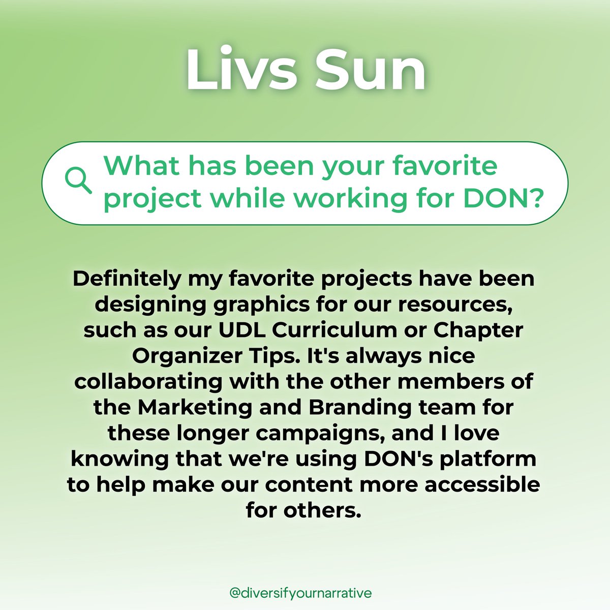 Diversify Our Narrative tweet media