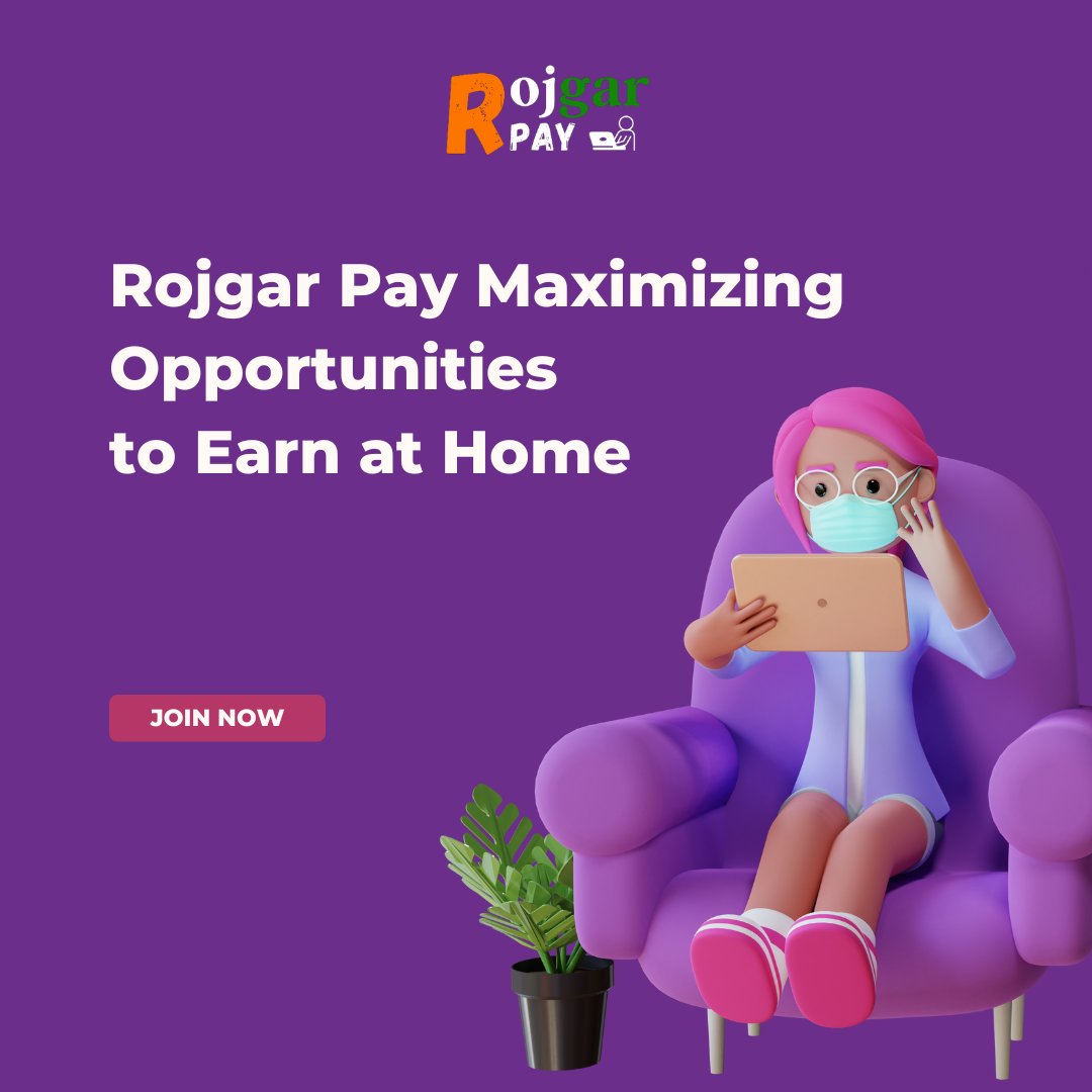 Freelancingonfy's tweet photo. Discover the joy of earning without boundaries! Rojgar Pay is not just a platform; it's your digital office. Work on simple tasks and earn as much as you can from the comfort of anywhere.

#RojgarPay #EarnWithoutBoundaries #RojgarRevolution https://t.co/tu4p7kFSZh