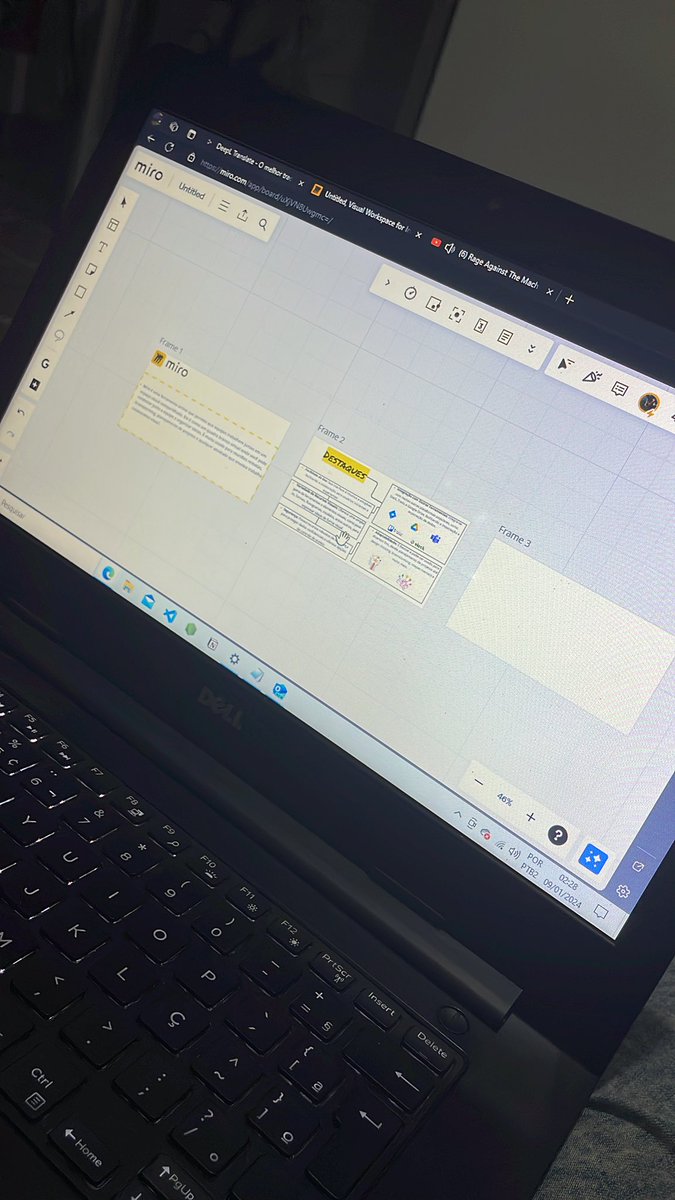 Produzindo informações sobre o Miro, no Miro. 🫠 #Madruga