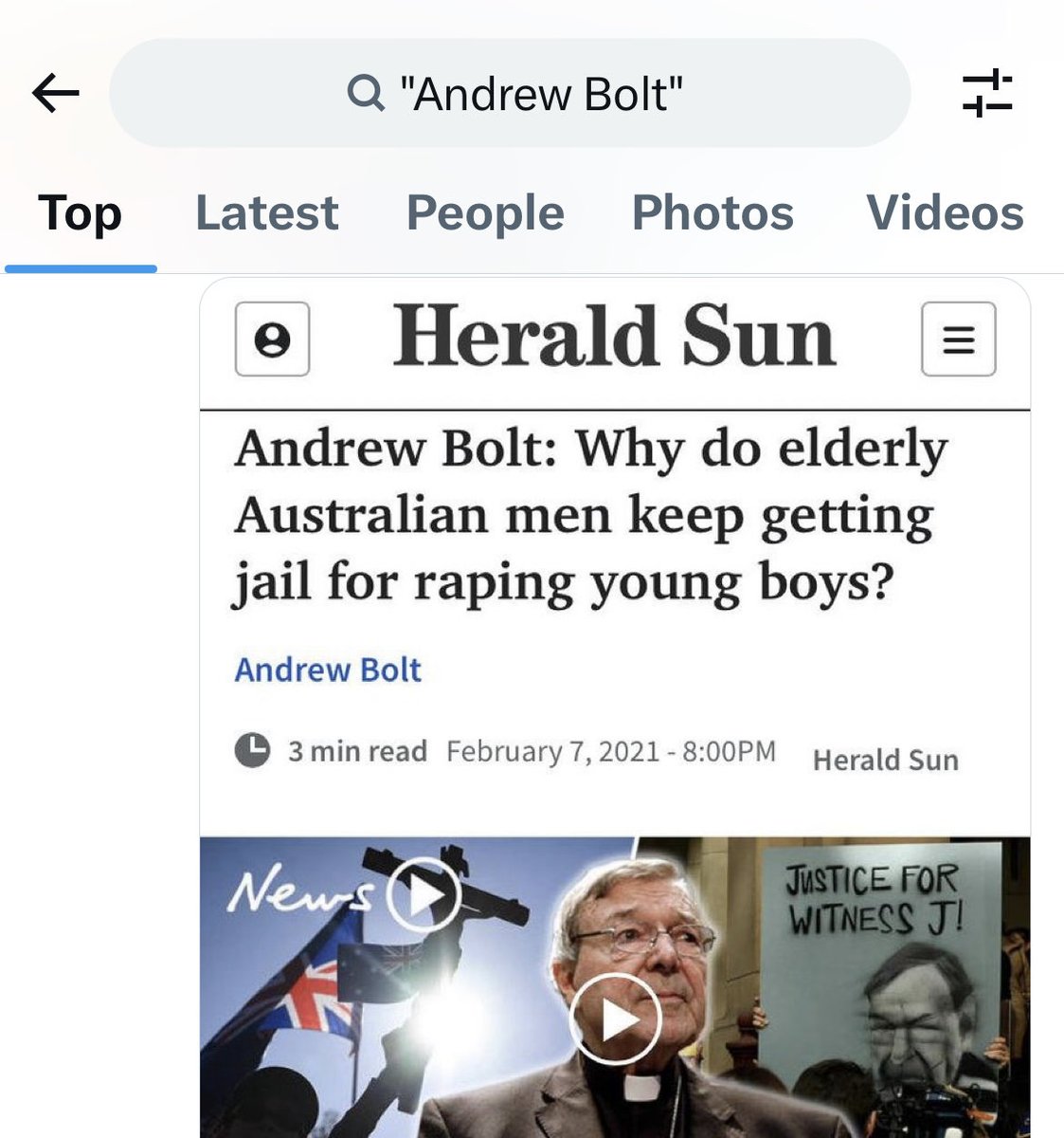 I’m no legal scholar but maybe it’s got something to do with the “raping young boys.”