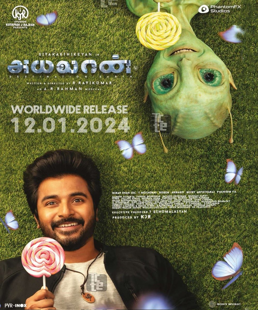 TamilDelight's tweet image. Grand release in #Philippines  🇵🇭

#AYALAAN is the First Tamil Movie to get a *"G"* Rating from the Philippines Censor Board. #NoViolence #NoBloodshed #NoAdultContent

#AyalaanPongal