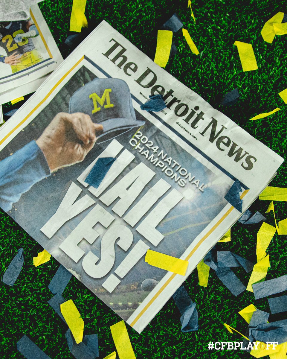 CFBPlayoff's tweet photo. if michigan has zero fans I’m dead https://t.co/rALaLTtH0A