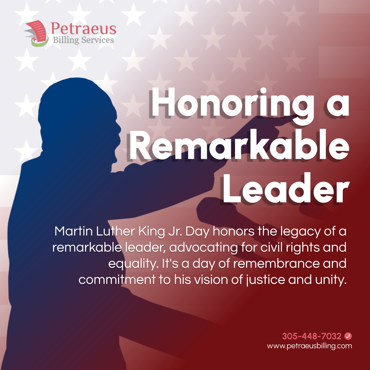 BehaviorBilling's tweet photo. On this day, we celebrate the life and legacy of Martin Luther King Jr., a remarkable hero who stands for hope and equality worldwide. Let’s continue his work towards justice and unity.  

#MartinLutherKingDay #EqualityForAll #SocialJustice https://t.co/r2VnfGmG96