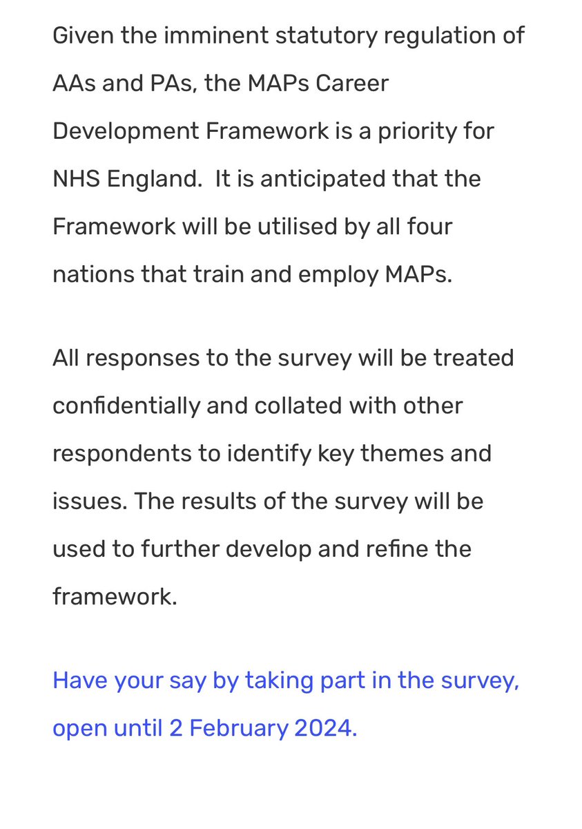 🚨URGENT🚨 We’ve missed public consultations in the past - not this one. NHSE is trying to sneak through a Public Consultation, which somehow only seems to have reached the inboxes of MAPs. Forever-expanding scope ‼️Let’s give them OUR responses: ➡️ survey.alchemer.com/s3/7656619/Med…