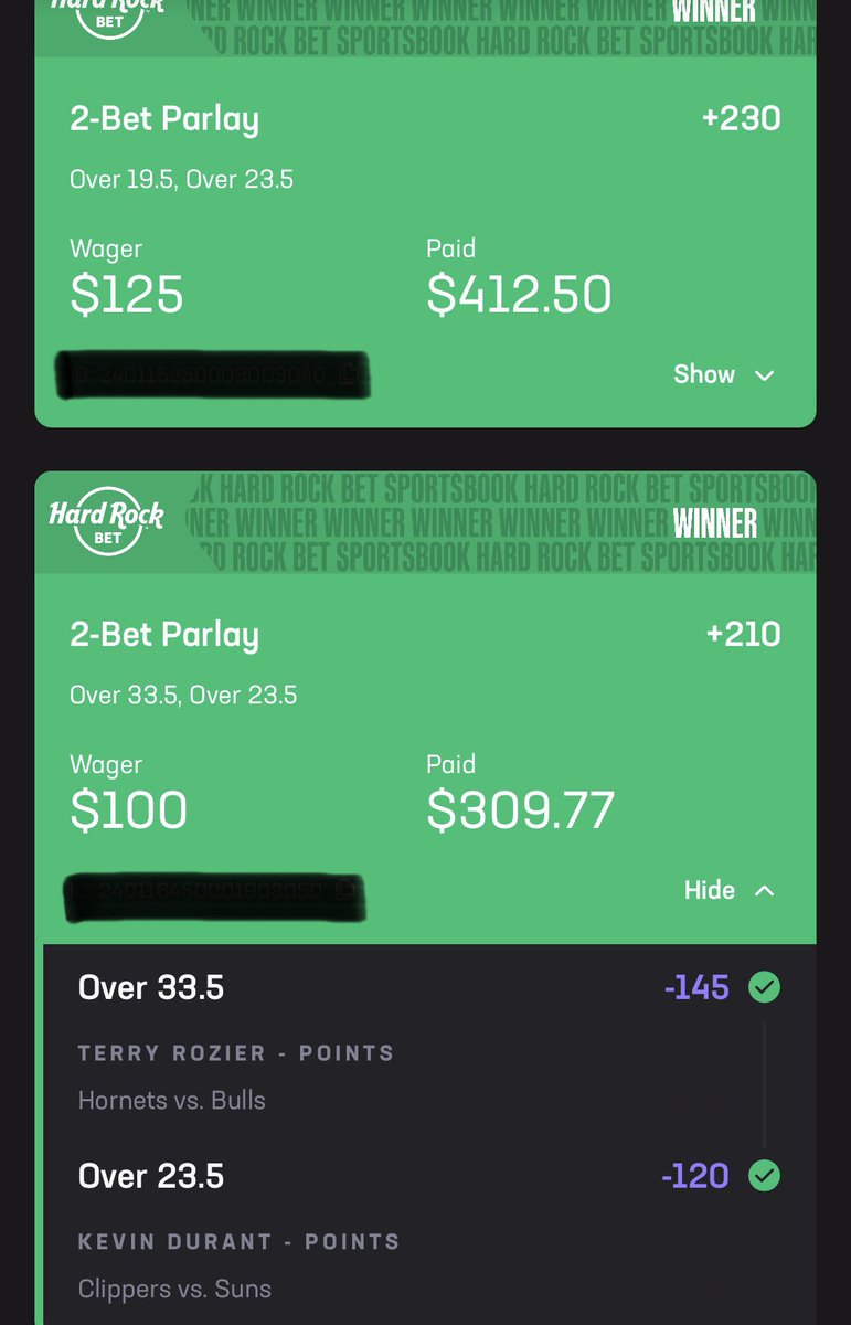 123BreakTheBook's tweet photo. Solid night tonight boys ✅💰 #parley #prizepicks #hardrock #playerprops https://t.co/lu8GoIaMNw