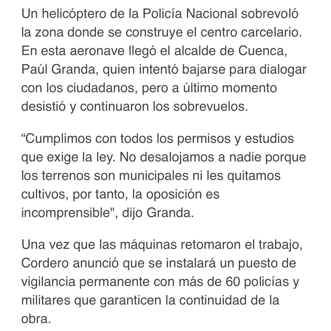 multasabusivas's tweet photo. Para recordar que en #Cuenca hubo gente que se opuso a la construcción de la MEGAOBRA correista de máxima inseguridad CRS Turi.

Por ser cultos y tolerantes a los cuencanos nos tienen de mal en peor y es #URGENTE que exijamos una solución definitiva a esta bomba de tiempo. https://t.co/bJ35lQRudu