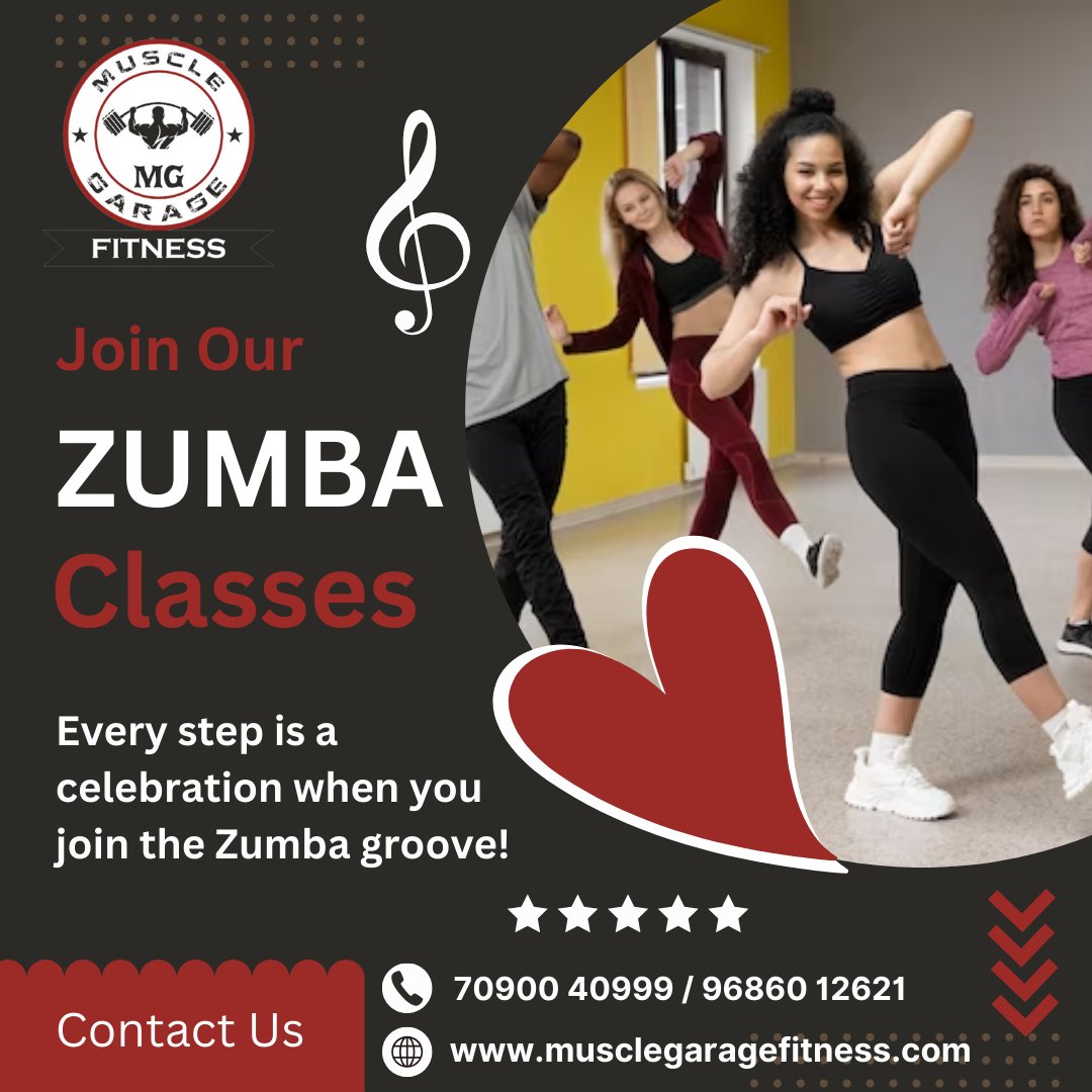 🎉Join us at Muscle Garage Fitness in HBR Layout for our Zumba classes!🕺💃
📲 +91 70900 40999
#musclegaragefitness #hbrlayout #bangalore #zumba #zumbafitness #fitness #dance #zumbainstructor #zumbalove #zumbacommunity #gym #zumbaclass #workout #zumbaworldwide #zumbadance #fun