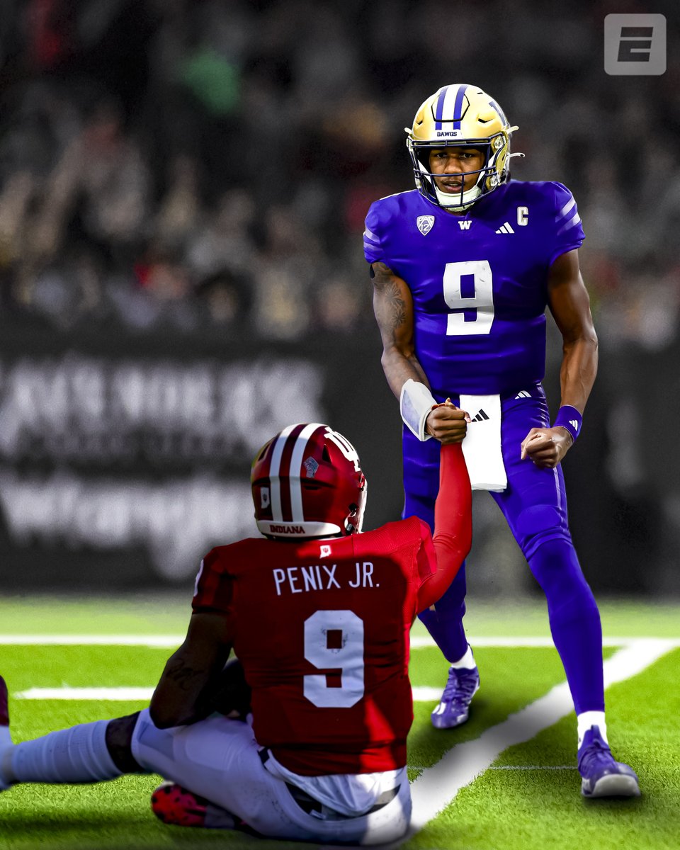 What a two-year run in Seattle for Michael Penix Jr. 👏 

🟣 First Team All-American (2023)
🟣 FBS Passing Yards Leader (2023)
🟣 PAC-12 Championship game MVP (2023)
🟣 Sugar Bowl Most Outstanding Player (2024)
🟣 25-3 record with Washington