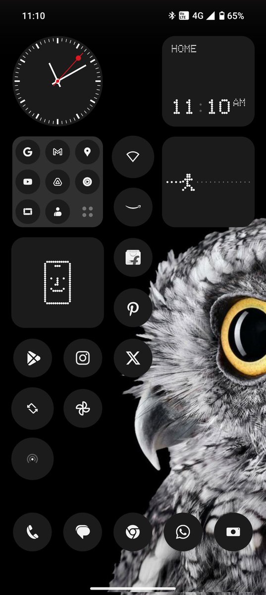 VagueClarity's tweet photo. This is my nothing 2 #nothing2 lock screen and home screen. What's yours? Comment and let's learn to utilise this better♥️😎 @nothing @nothingindia  #alwaysdifferent #vaguereality https://t.co/HOtwYQLZvi