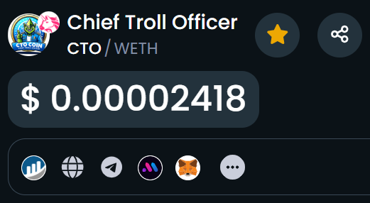 CTOCOINERC's tweet photo. DEXTOOLS UPDATED🔥 https://t.co/yhP6FXylGJ
