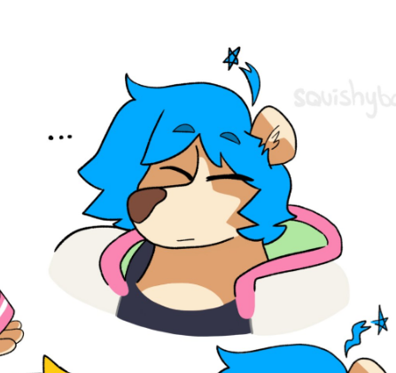 squishyboye's tweet photo. if u bug me enough about a cute idea with my characters ill prob do it

for example what if these two made out send tweet https://t.co/r8B8Fel5CS
