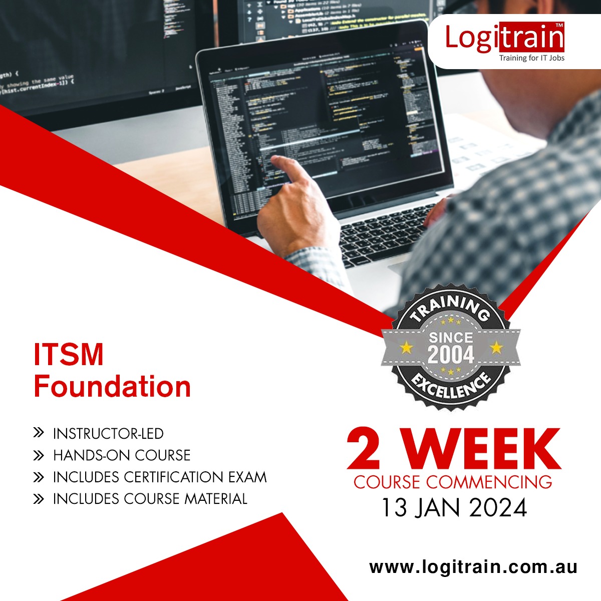 logitrain's tweet image. ITSM Foundation Training 
Starting from 13 Jan 2024 @ 09:30am to 5pm
Call/ WhatsApp: +61 1800 159 151
Email: info@logitrain.com.au
Visit us: logitrain.com.au
#Tableau #ITSMFoundation #ITSMFundamentalsTraining #ITSMCertification #itcertification