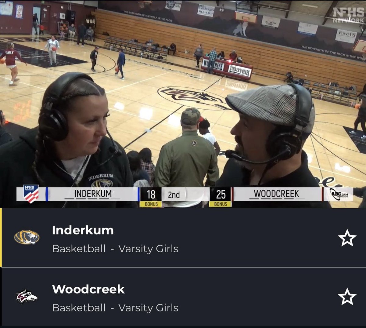 AthleticsNusd's tweet photo. Big Win for @IHSTigerSports V Girls๐๐ฝ๐๐ฝnow 3-0 in league, 15-3 overall -@JamiahFont with an overall great game & amazing effort in full court pressure from entire team๐๐ฝ JV also played great in their OT victory !! #waytogotigers ! Thanks @ABCJAMPro for covering game ! https://t.co/u2nC5x9AKl