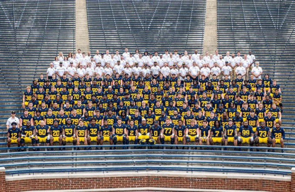 CoachGDavis2's tweet photo. #Team144 #GoBlue https://t.co/e7f81lkDW3