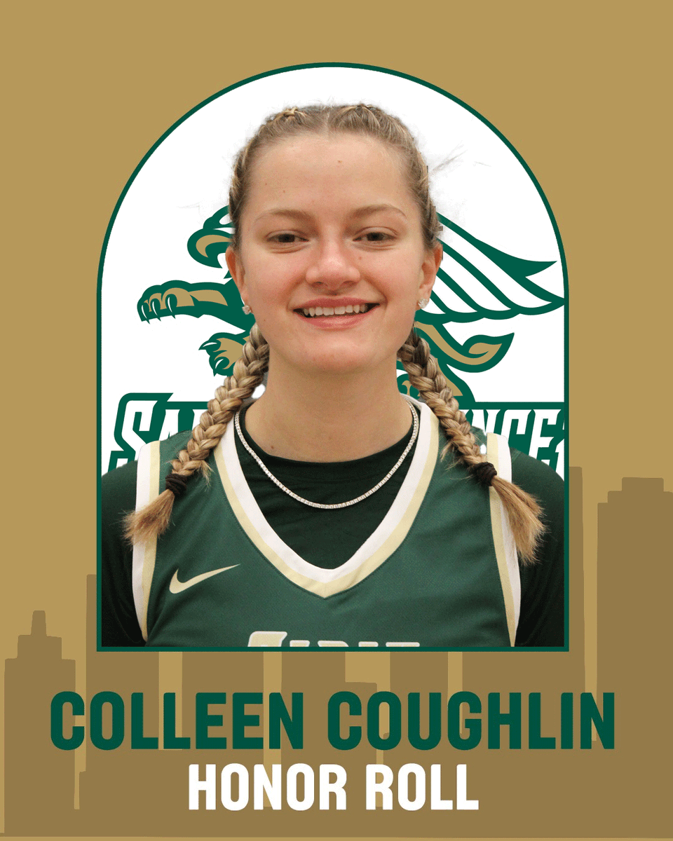 SLCGryphons's tweet photo. SKYLINE AWARDS!

Congratulations to a trio of SLC basketball players for earning spots on this week's conference honor roll. Congratulations to @GryphonsWBB's Colleen Coughlin and Khailand Anderson-Strawder and Eamon Kelly of @slcgryphonsmbb!

#StrengthAndIntelligence
#GoGryphons https://t.co/FnTK3PANKi