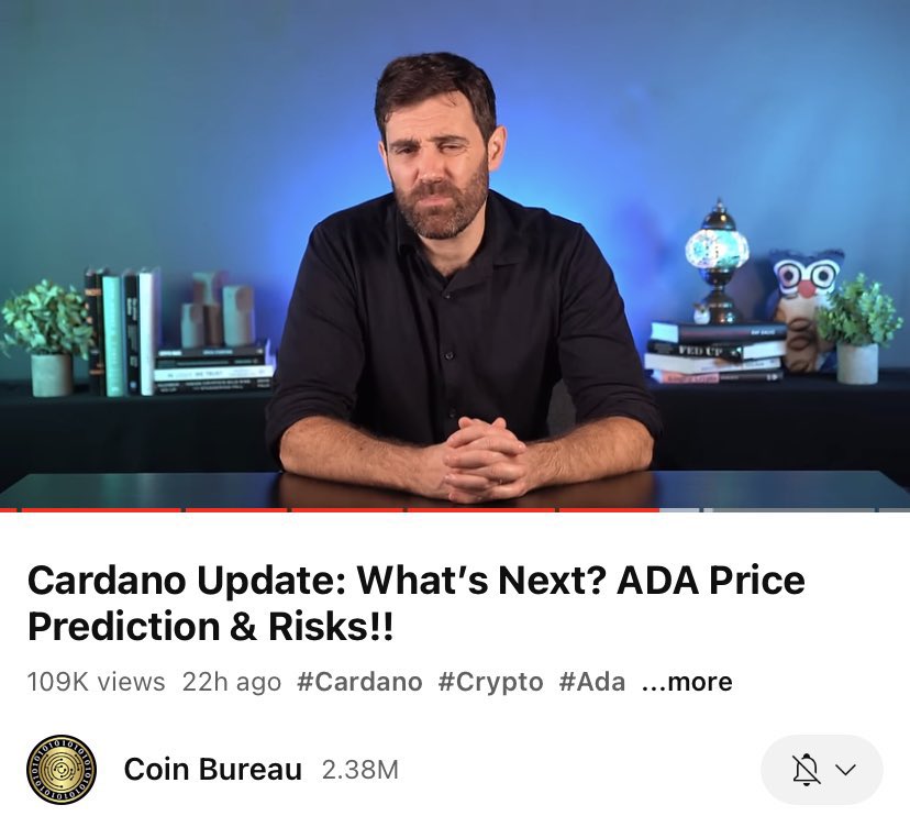 <a href="/coinbureau/">Coin Bureau</a> This clip just shows how someone can appear knowledgeable about a topic while at the same spouting complete hogwash. 

It does make one question his analysis on other topics of which we are not as well versed.