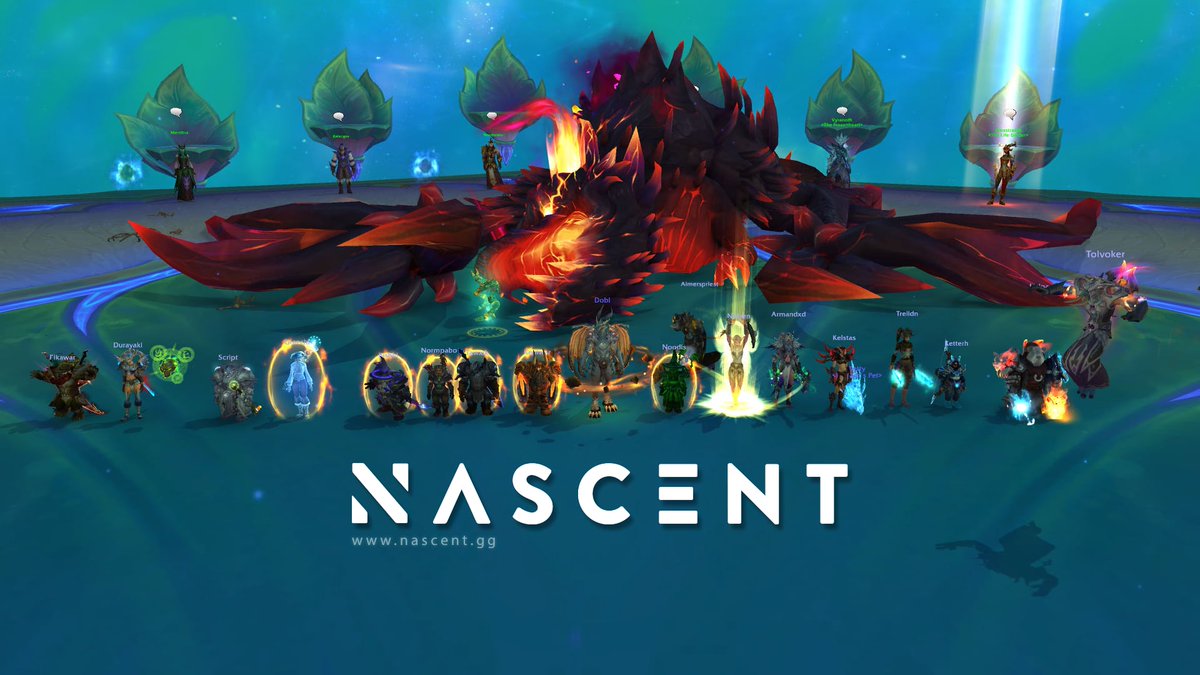 nascentgg's tweet photo. M Fyrakk is dead! 211 pulls for World 90! All in 9hrs/week for a total of 34.48 progression hours. Overall a very fun raid, even with first 6 missing the tuning mark. Great job team!โค๏ธโ๐ฅ๐ #warcraft #edream https://t.co/lFGTKwvzNU