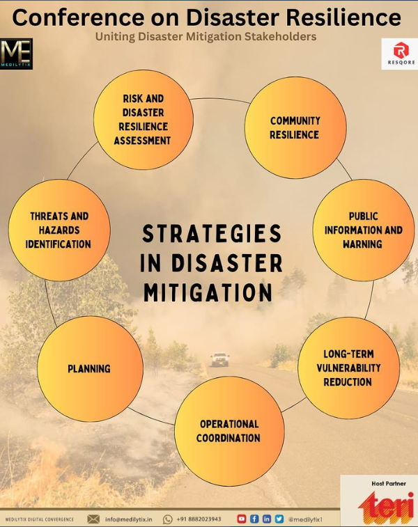 Medilytix1's tweet photo. Join us at the 'Conference on Disaster Resilience' at India Habitat Centre, New Delhi, on Feb 15, 2024! Engage with experts and leaders to fortify communities against adversity. Register at https://t.co/ISP1rVLPH1. #DisasterResilience #CommunityStrength #Disasterresponse https://t.co/RDu5NrpYAz