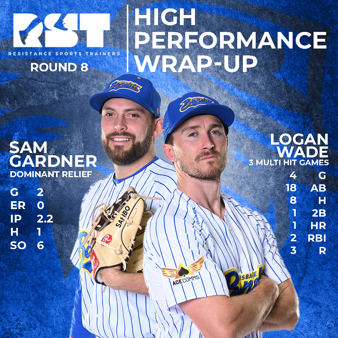 The Bandits RST High-Performance Players of the Week are Logan Wade and Sam Gardner

#AlwaysBrisbane #BrisbaneBandits #BlueCrew