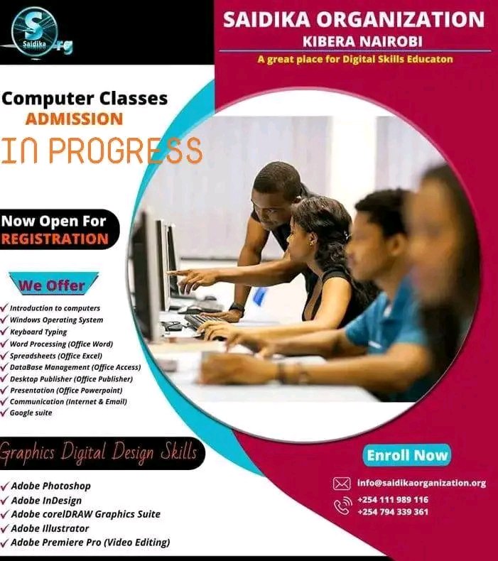 Unlock Your Digital Potential! Join our computer classes for a journey into the world of technology. Learn coding, software applications, and essential computer skills. Classes for all levels – beginners to advanced. Enroll now 
 #TechEducation 
#ComputerClasses 
#DigitalSkills