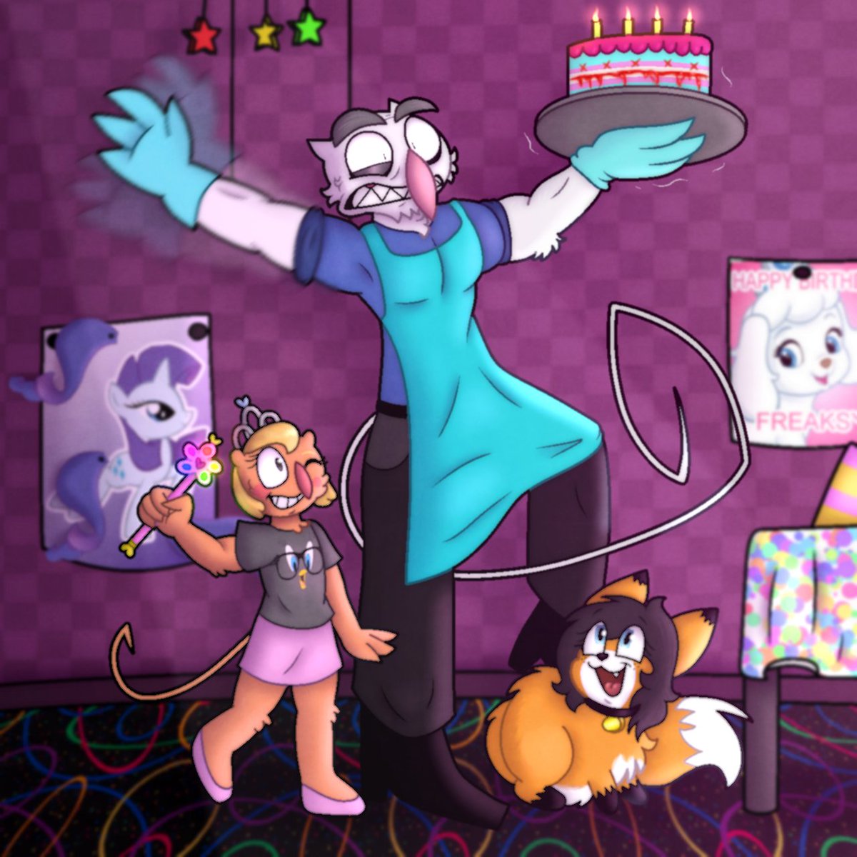 WhiskerPumpkin's tweet photo. Me and Freaksy's birthday is today!!!! π
#Antoons https://t.co/hFt01nuLS3