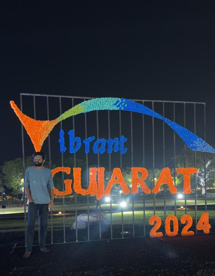 shakti_son's tweet photo. All set ready.🌱🔋
#VibrantGujarat2024 #gandhinagar #gujarat #bharat https://t.co/dQRssxcLtk