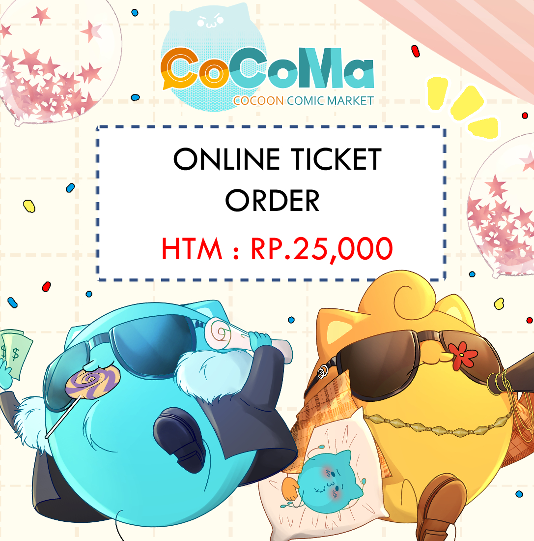 cocoma_day's tweet photo. Halooo, Nakamachingu~!🥳✨✨

Online tiket order untuk #COCOMADAY2024 
SUDAH DIBUKA nih!😎🥂

Segera Order disini > 
https://t.co/nwRdgMF8mf

Jangan lupa untuk menggunakan official hashtag #COCOMADAY2024 dan #COCOMADAY2024CATALOGUE 
untuk circle katalog! 💕 https://t.co/labBgCgNQM