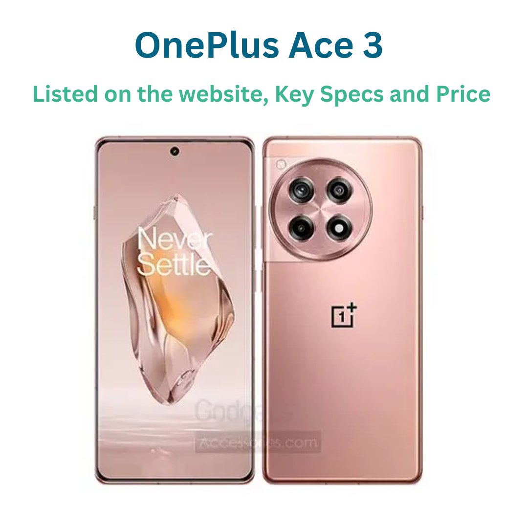 gadgetsaccessor's tweet image. Say hello to the vibrant world of OnePlus Ace 3!

Check Price and Specs👇
gadgetsandaccessories.com/gadget/oneplus…

#oneplus #oneplusphones #onepluspakistan #oneplusace3 #smartphone #gadgetsandaccessories #gadgets #accessories #technology #engineering #Pakistan