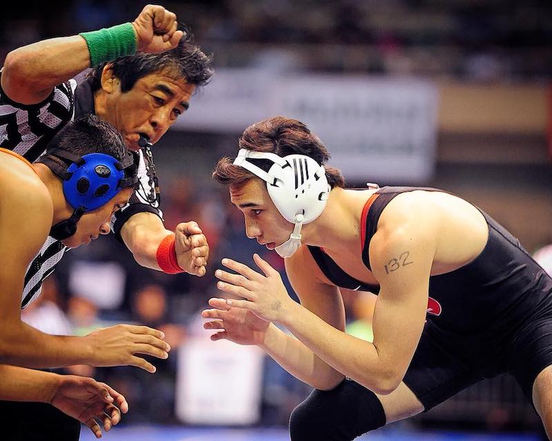 Most #HSWrestling State Championships in U.S.
Hawaii: Iolani School (Honolulu) 14 🏆
1984, 1986, 1988-94, 1996, 2000, 2003, 2016, 2017
Notables: Patrick Higa, Kale Flagg, Tito Lolotai, Ryan Hoopi, Brad Takenaka, Brian Pascua
stadiumtalk.com/s/most-high-sc…