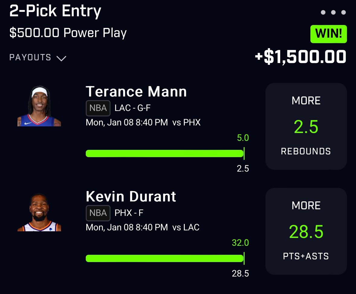 tringeyspicks's tweet photo. Swept 🧹 

2-0 Today⭐️

⬇️Join the Discord Here⬇️
https://t.co/11ptL6vedS

#PlayerProps #PrizePicks #PlayerPropBets #NBAPicks #NBALive #NBA #FreePicks #sportsbettingtwitter #sportsbettingpicks https://t.co/Y7OvENeXY3