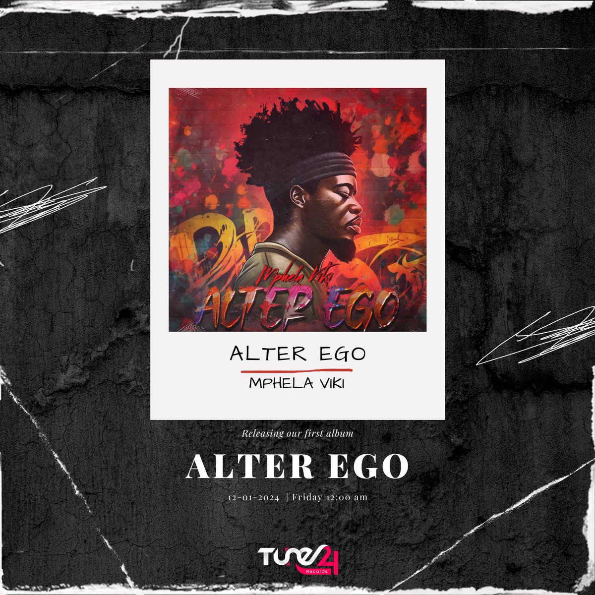 Tune24Records's tweet photo. 12-01-2024 | NEW ALBUM RELEASE
We are releasing our first album "Alter Ego" by our most talented artist "Mphela Viki"

The album is packed with most inspirational and motivational seven tracks. dedicating to who never ever give up on keep on trying
#Mphelaviki #AlterEGo #hiphop https://t.co/aLtWHyw6ce