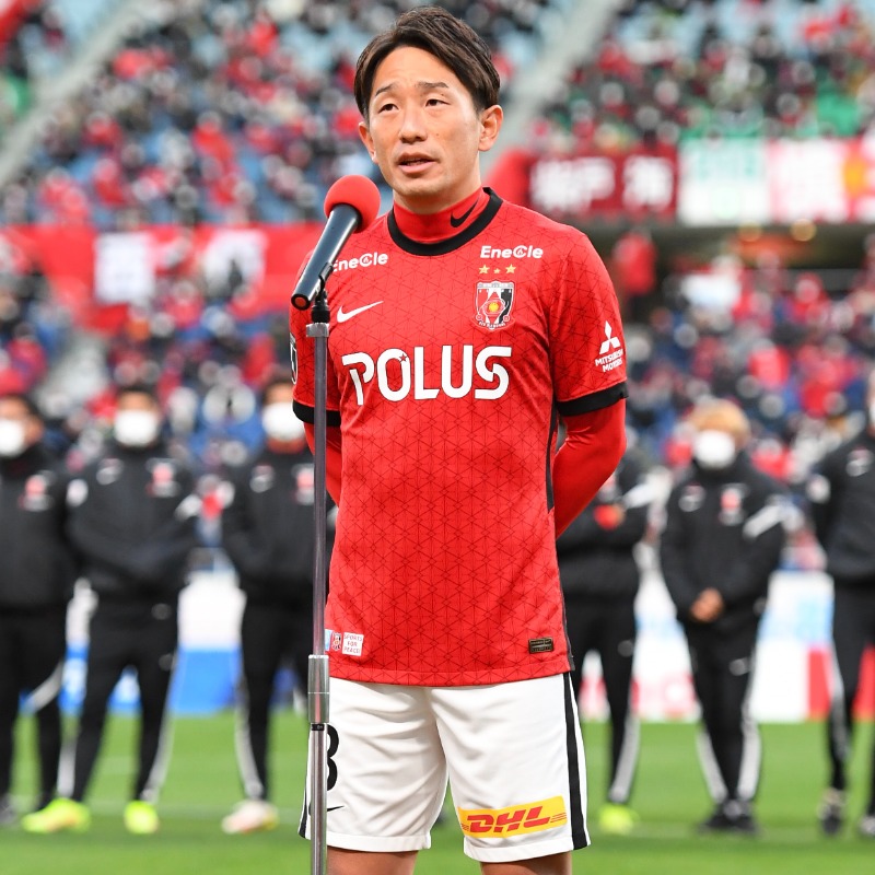 2022 FC岐阜宇賀神友弥選手支給長袖ユニフォーム