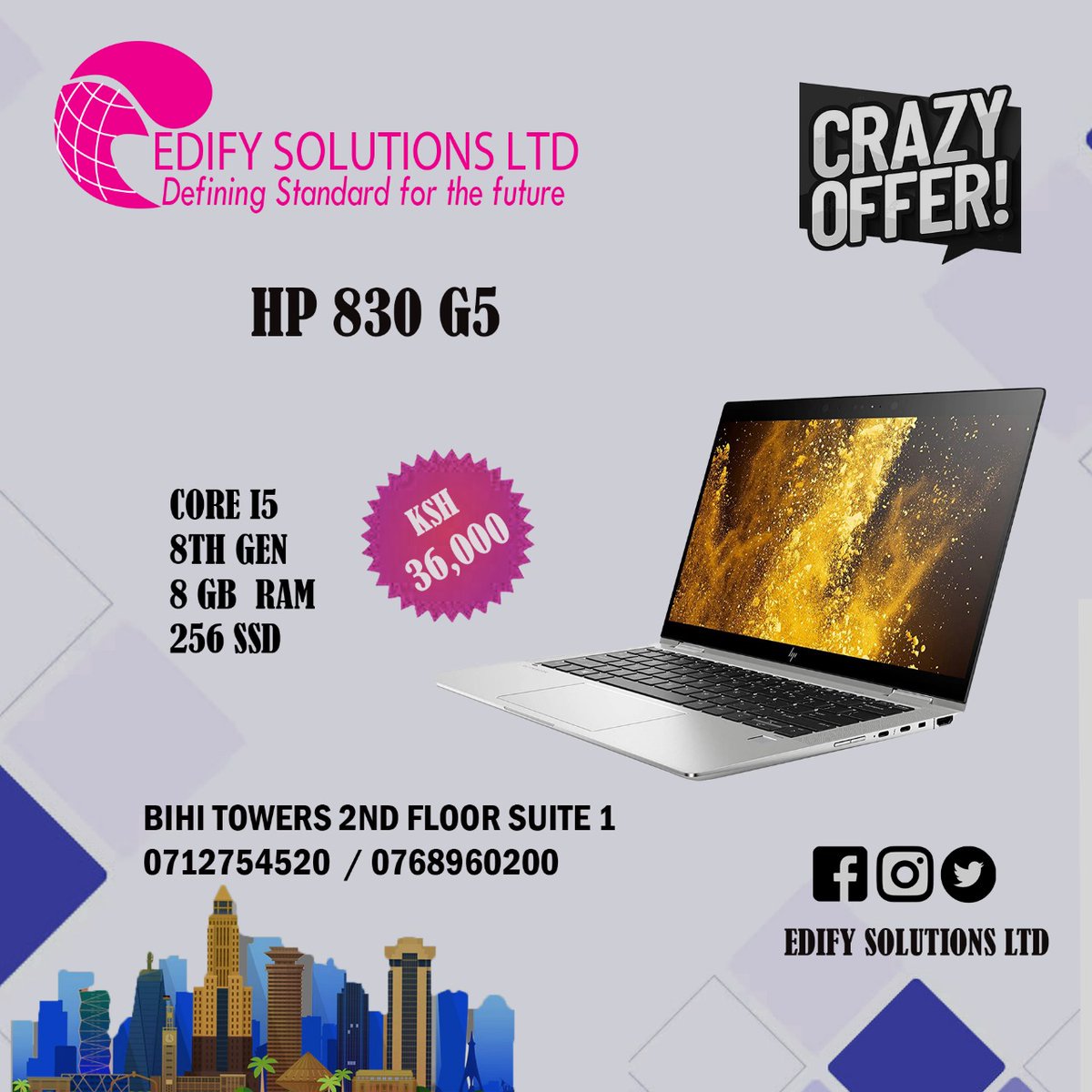 EdifyComputers's tweet photo. Visit our shop along Moi Avenue, Bihi Towers, 2nd Floor Suite 1, Nairobi to make a purchase. Call +254768960200 for inquiries.

We do deliveries countrywide.
Osoro KNEC NTSA KCSE Sadio Arsenal #AFCON2023 #ManchesterUnited Safaricom https://t.co/1imm6tlQWU