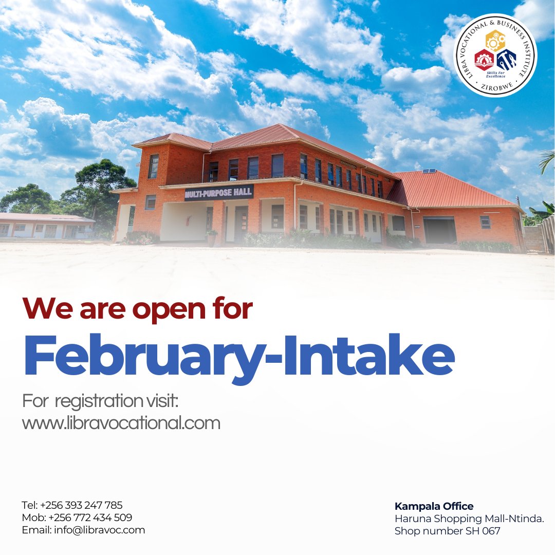 Libravocational's tweet photo. Starting 2024 on a high note! 🌟Join us at Libra Vocational for our 2024 February intake! 📚✨ Come explore new opportunities, learn, and grow with as you.. embark on a journey towards success! #LibraEducation #FebruaryIntake #LearningOpportunities #LibraVoc https://t.co/Cynejo6BD5