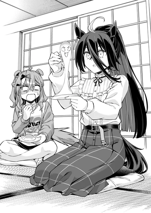 おばけ餅
マリオ3にこんなのいたよなぁ
#ウマ娘 #マンハッタンカフェ 