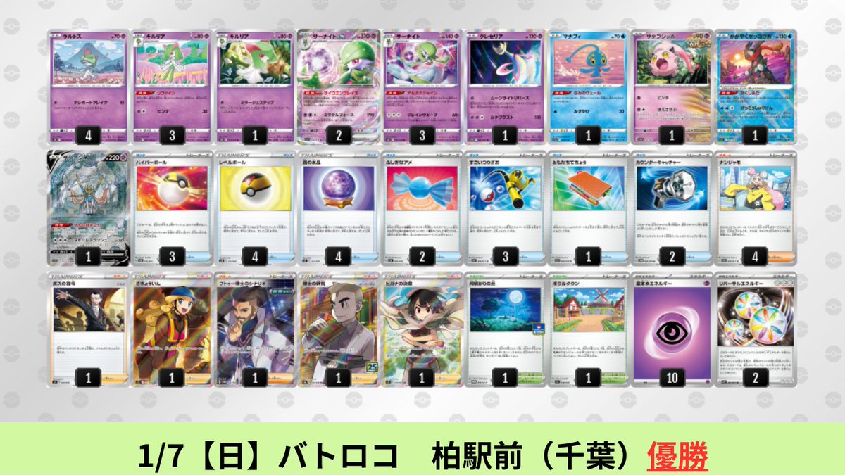 海外大会優勝経験有りデッキレシピ　ドラパルトサーナイトデッキパーツ+スリーブ 2001159058.jpg?1692162890