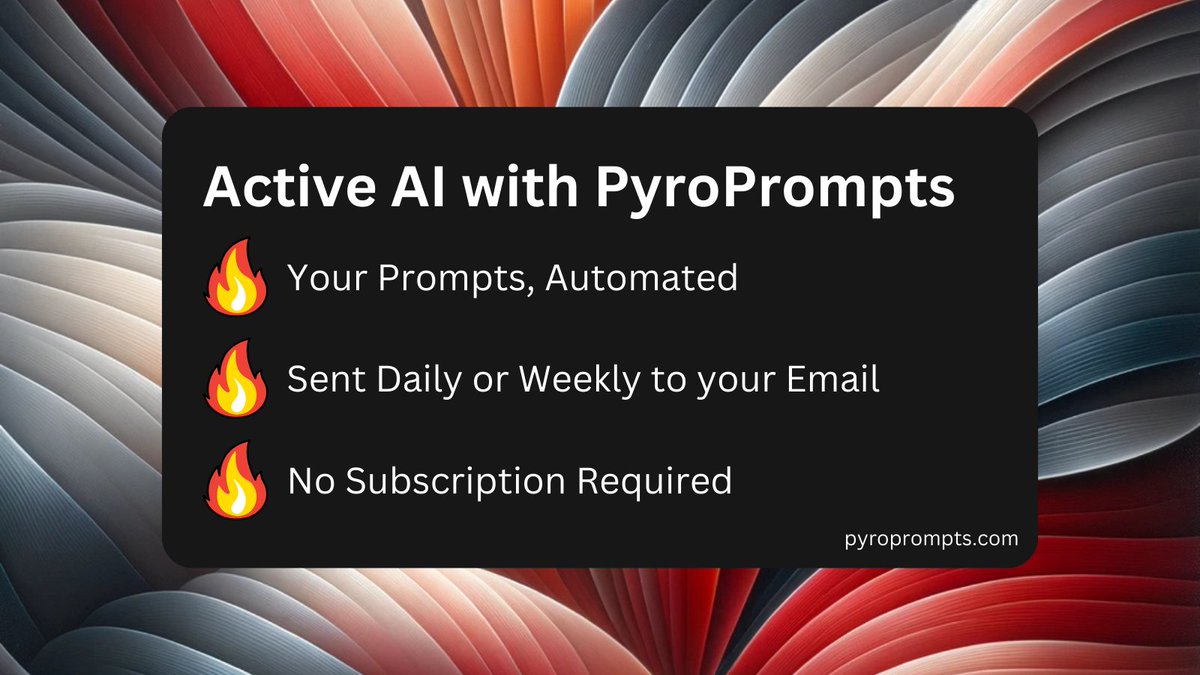 PyroPrompts AI tweet media