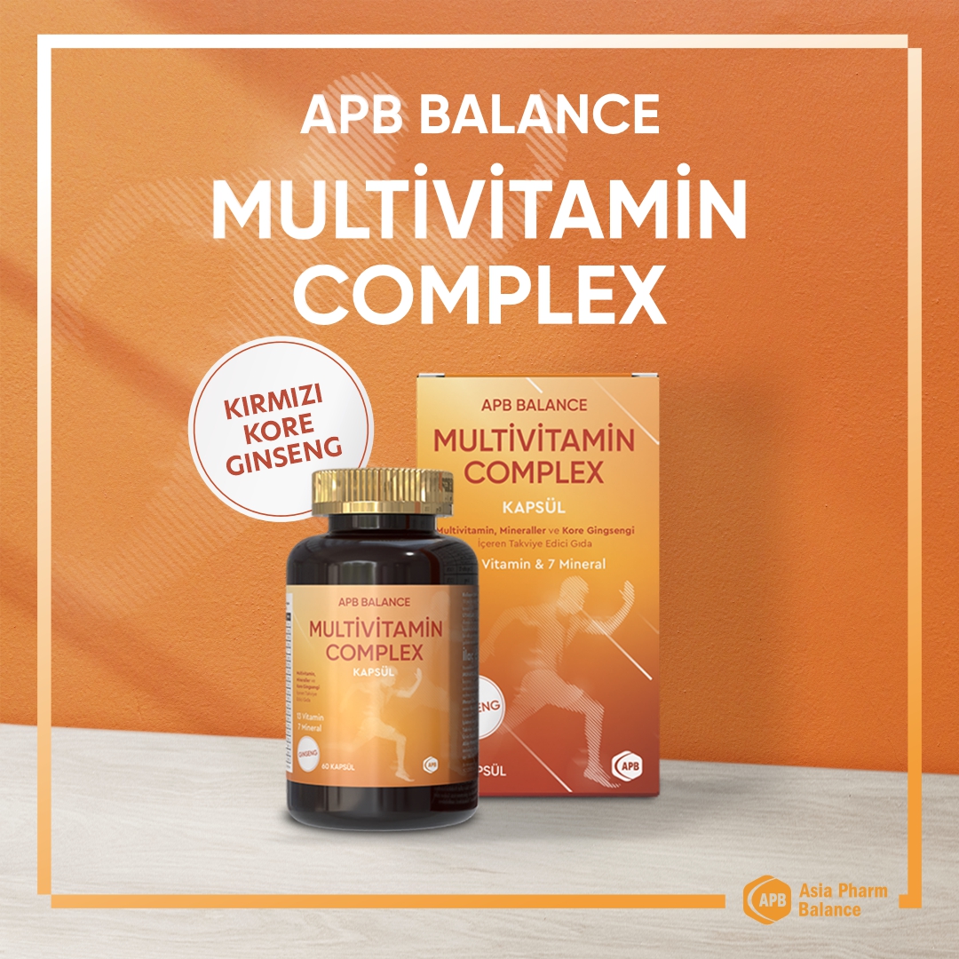 Multi Destekle Hayatı Bekletme!

#Multivitamin #Ginseng #KoreGinseng #APBBalance #AsiaPharm