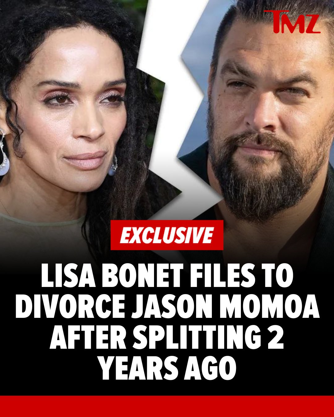TMZ on X: Lisa Bonet finally files to divorce Jason Momoa, officially  starting the legal process of ending their marriage. All we know 👉    / X