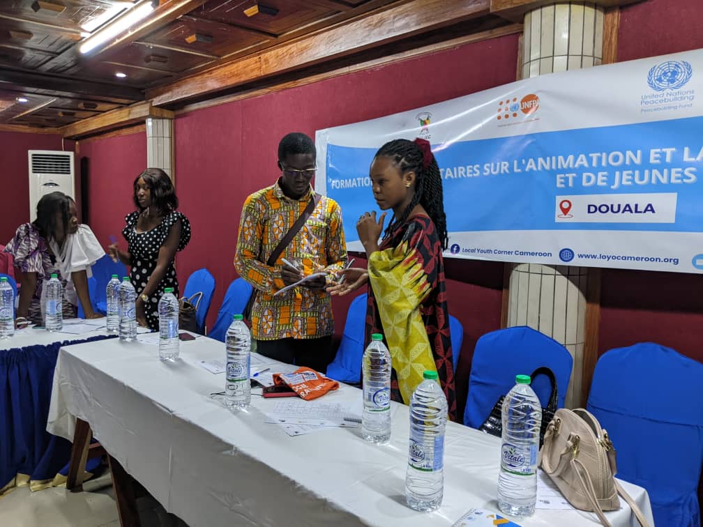loyocameroon's tweet photo. As part of the @UN #PBF #PRONEC Project, we kick-started a three-day training of 50 young people from the Litoral & Far North regions on how to strengthen the institutional & operational capacity of youth & women platforms in #Cameroon with funding support from @UNFPACameroon https://t.co/g9xswvjuXA
