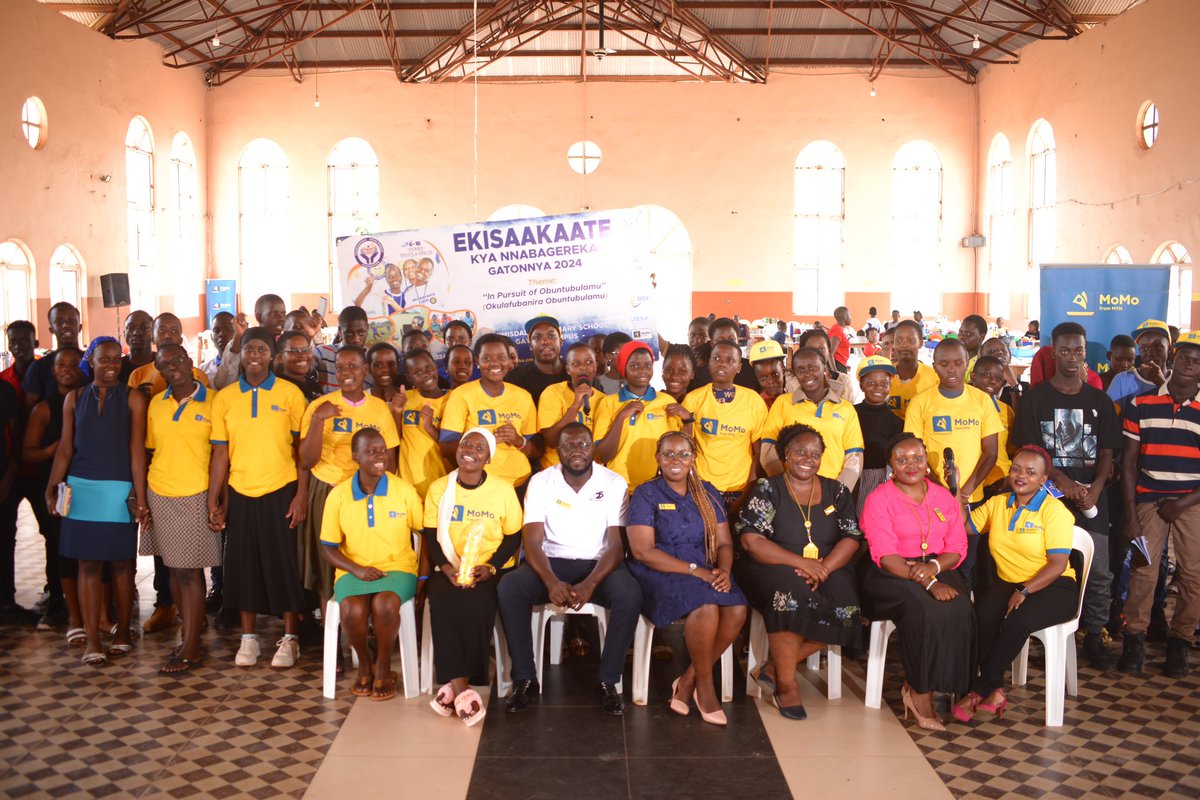 mtnmomoug's tweet photo. Yesterday was a great day with the Basaakaate. The #MTNMoMo Team shared insightful lessons on coding basics, cybersecurity, and handy software tools that can be utilized in their everyday life. #Ekisaakaate2024 https://t.co/Z0zJ0iVFaa