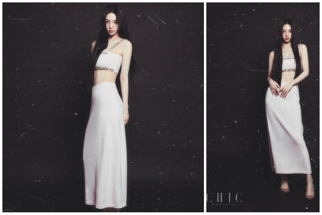 Lefsbi's tweet photo. Graceful as white clouds, she embodies elegance in every step she takes. https://t.co/FReQMoUb19